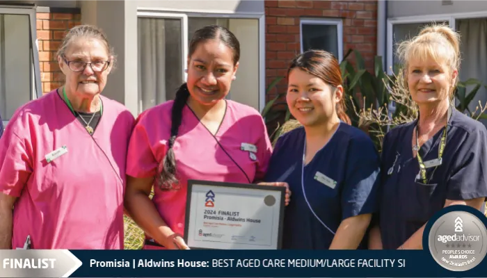 FINALIST - 2024 Best Aged Care (Med/Large) Facility - SI