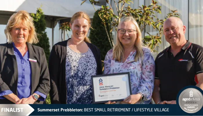 FINALIST - 2024,23 Best (Small) Retirement/Lifestyle Village - SI