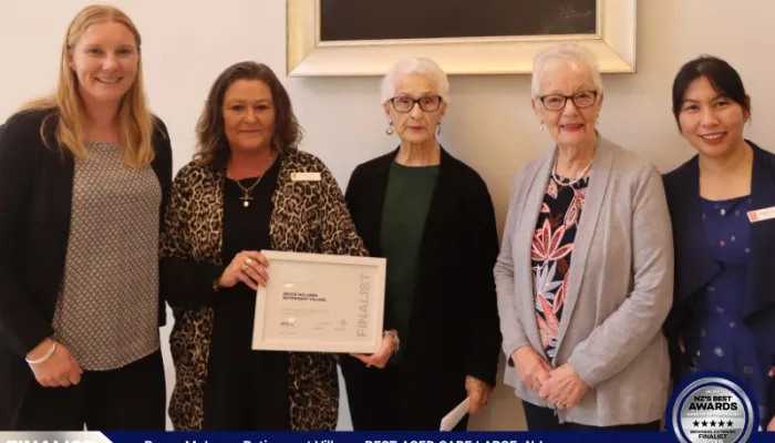 Bruce Mclaren [Aged Care] Retirement Village Finalist In The 2025 NZ Best Awards