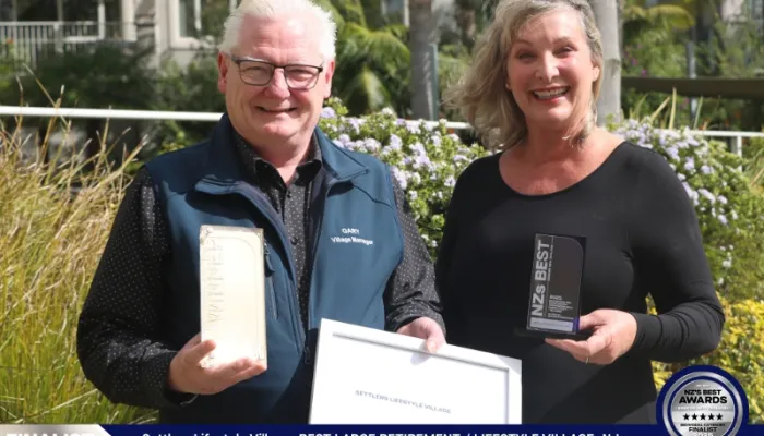 Settlers Lifestyle Village Finalist In The 2025 NZ Best Awards
