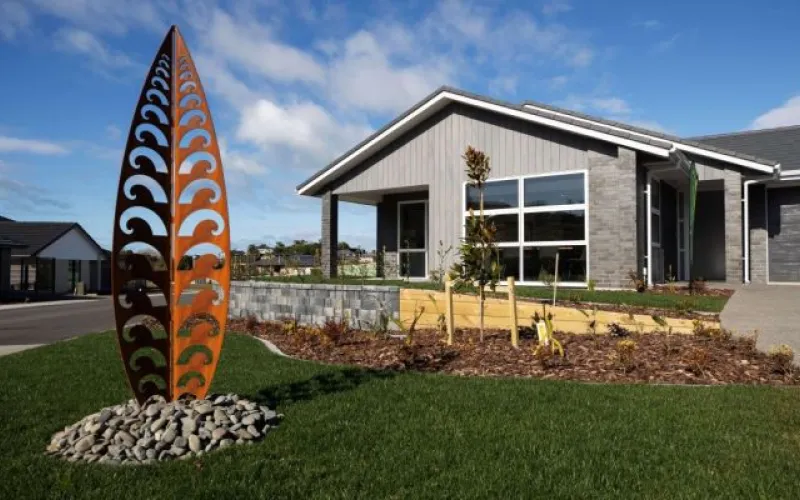 Retirement Village Entrance