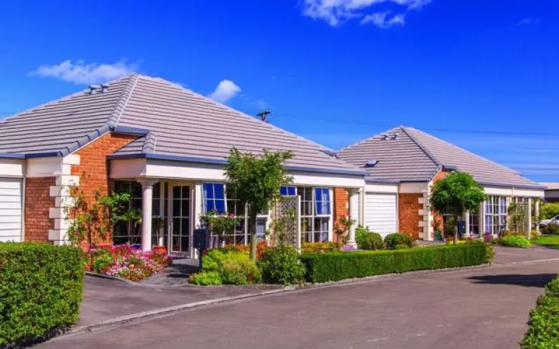 Retirement Village Townhouse Outside